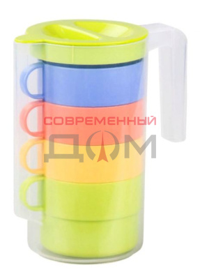 Набор "Турист" М6523 (кувшин, 4 кружки)